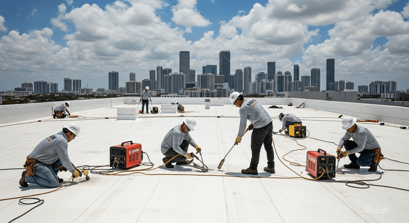 Commercial Roof Repair in Miami: A Property Manager's Guide