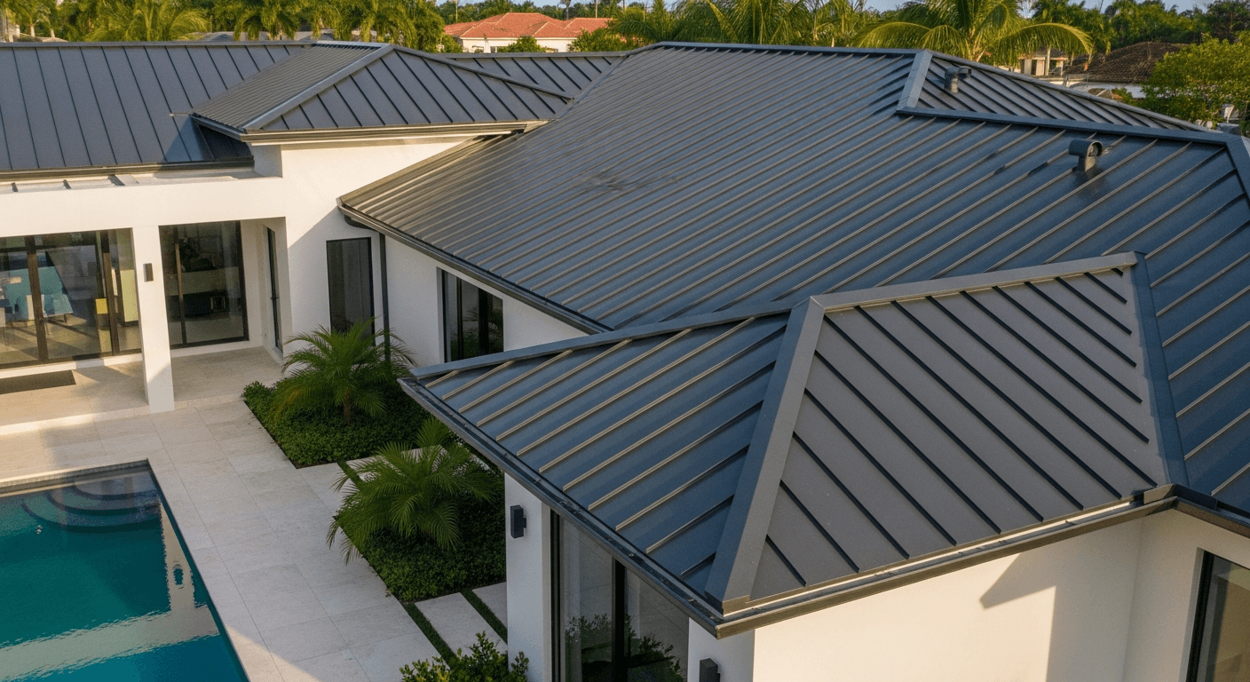 Metal Roofing in Miami: Benefits, Costs, and Hurricane Ratings