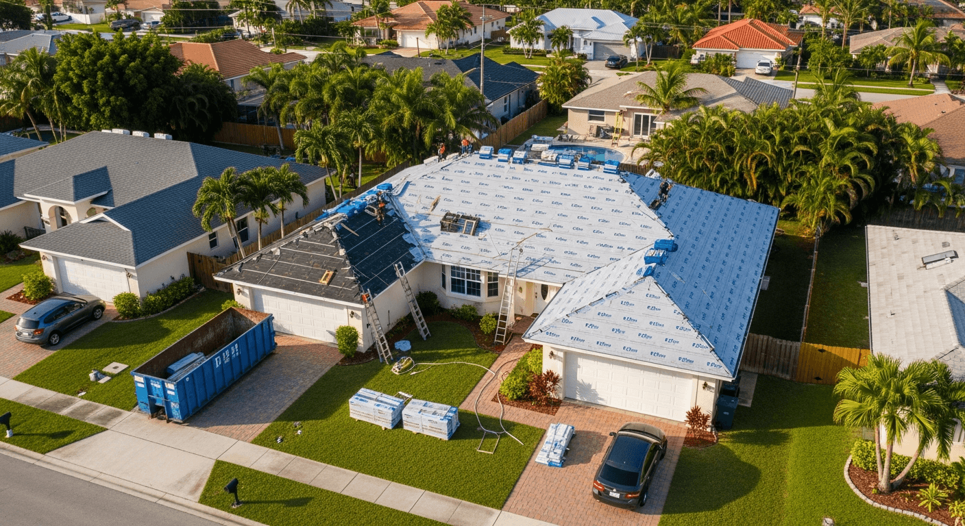 Roof Replacement in Delray Beach: Costs, Materials & Top Contractors