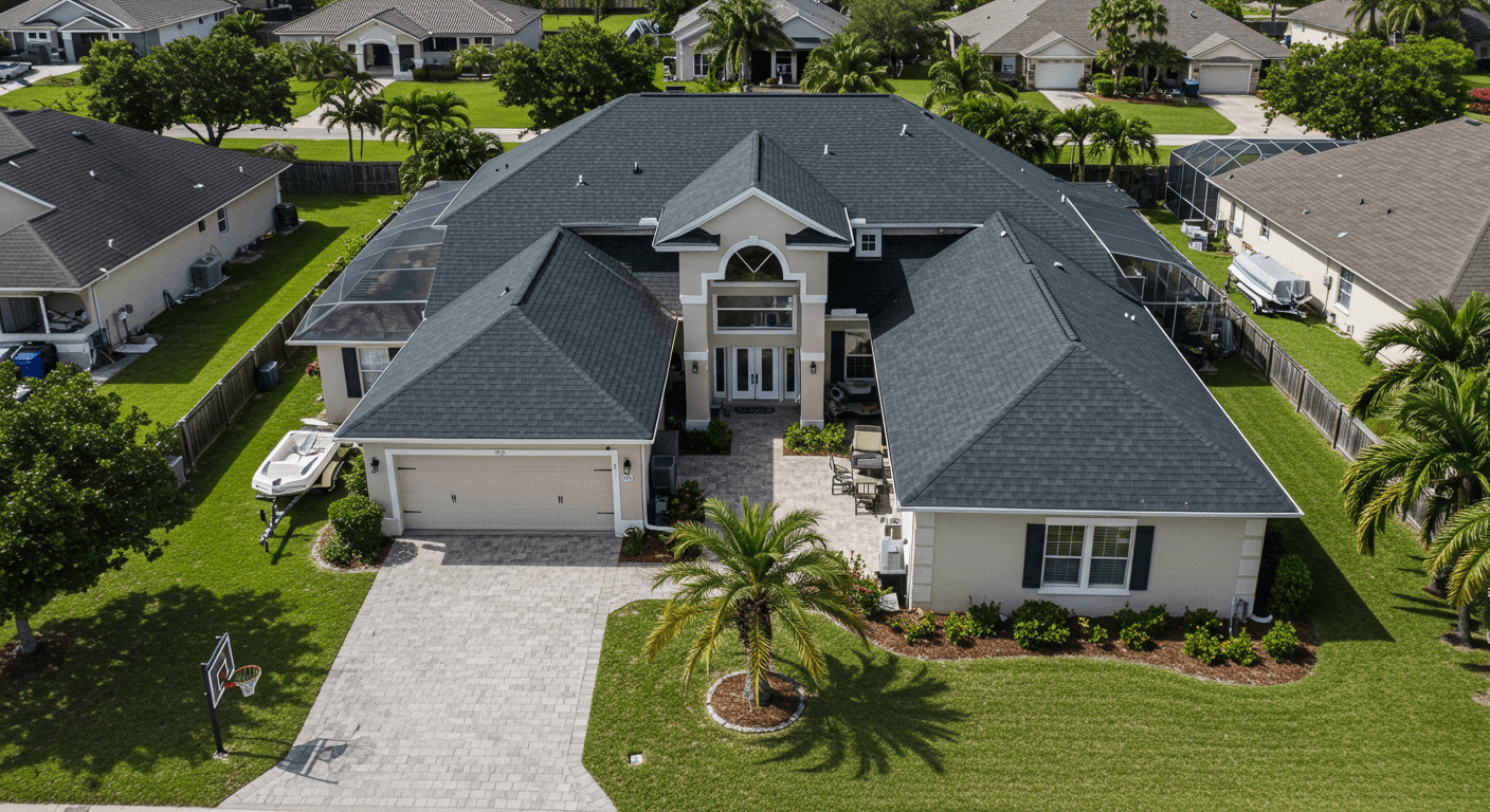 Kendall Family Home — Architectural Shingle Re-Roof - Shingle Roofing roofing project in Kendall, FL