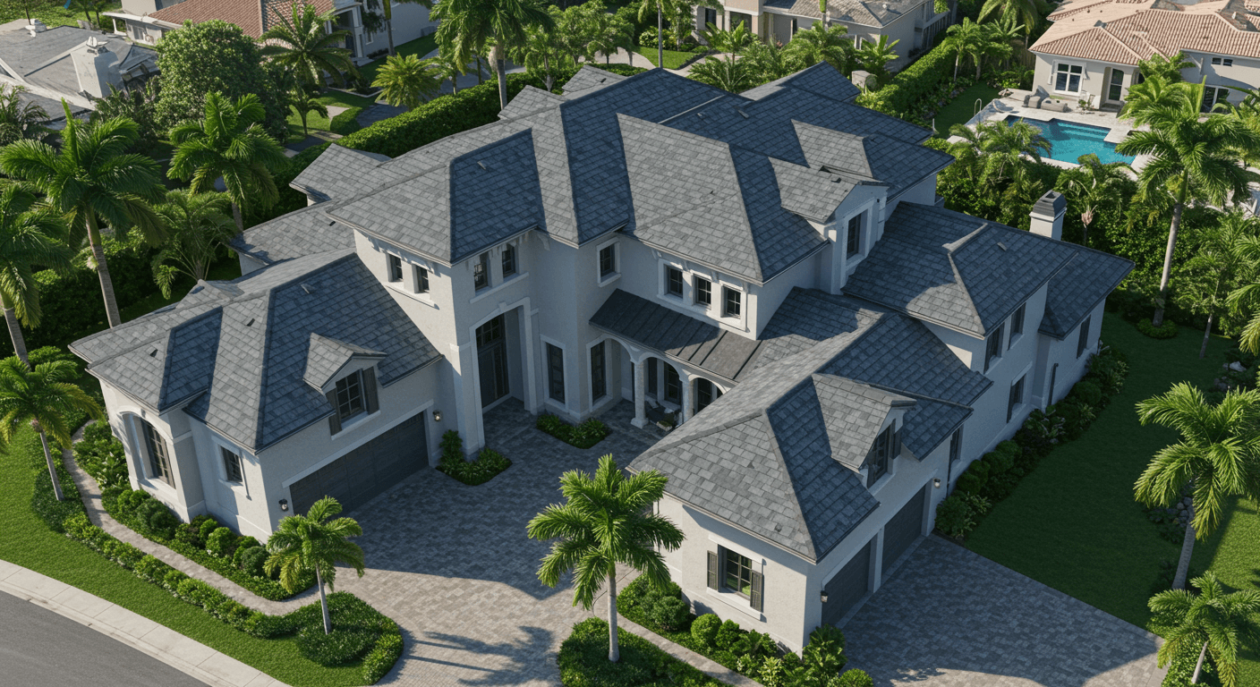 Aventura Home — Complex Shingle System - Shingle Roofing roofing project in Aventura, FL
