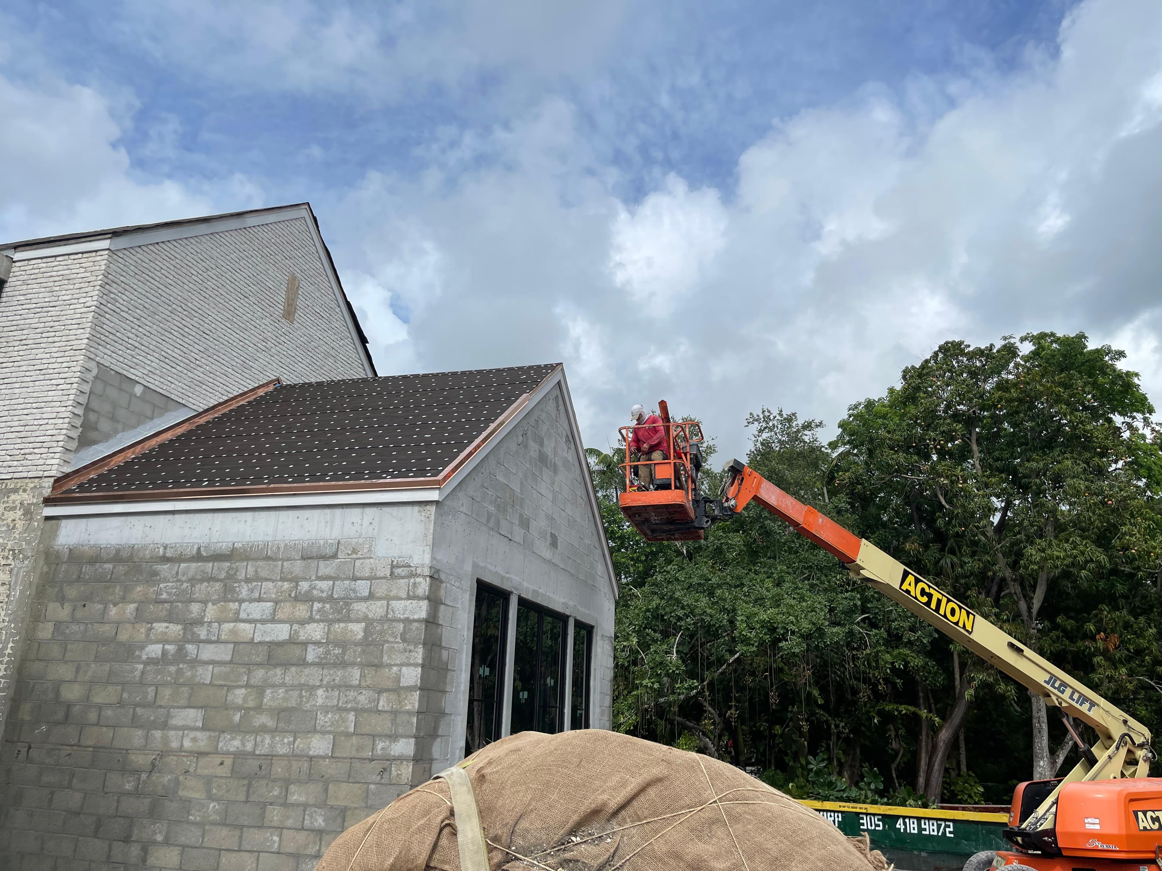 Re-Roofing project 1 by Extreme Roofing in Miami