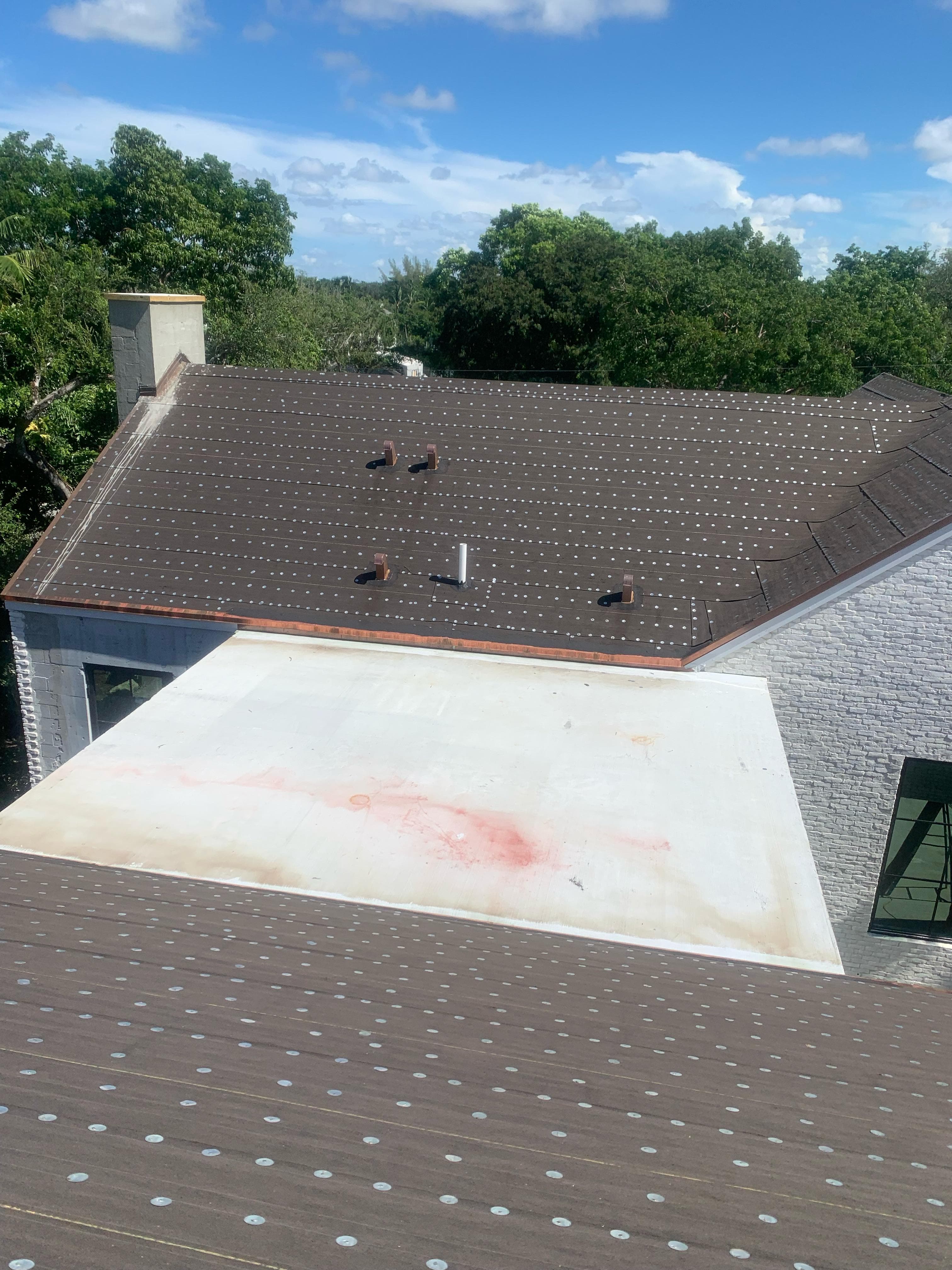 Roof vents and underlayment inspection