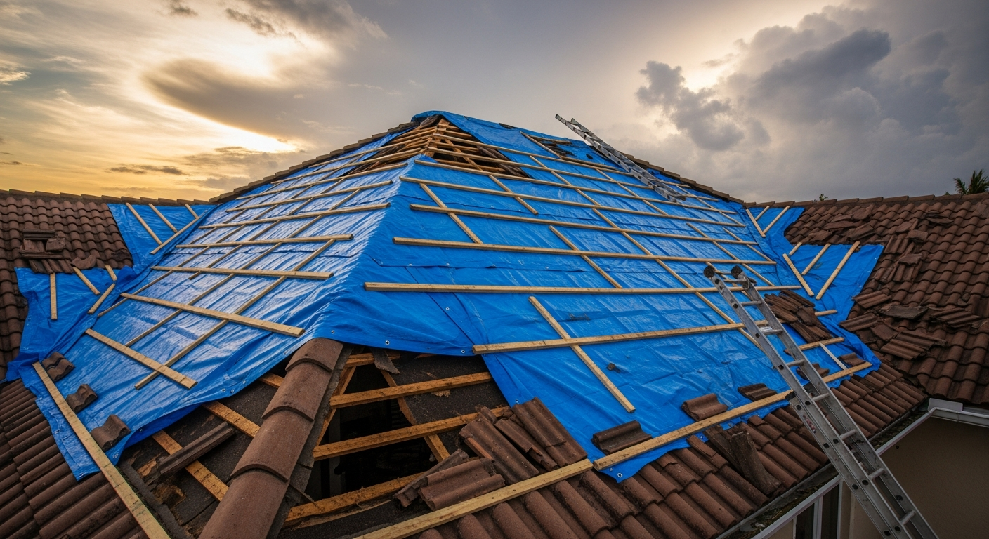 Emergency Roof Tarping Miami: Cost, Timeline, and Insurance Coverage ...